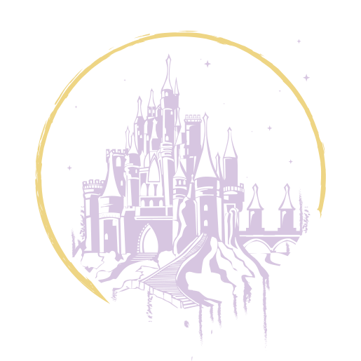 Paravelle Ball Fantasy events in Los Angeles, CA circle logo with castle