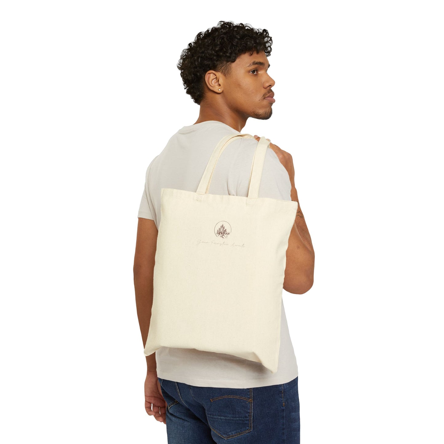 Autumn Court Cotton Canvas Tote Bag